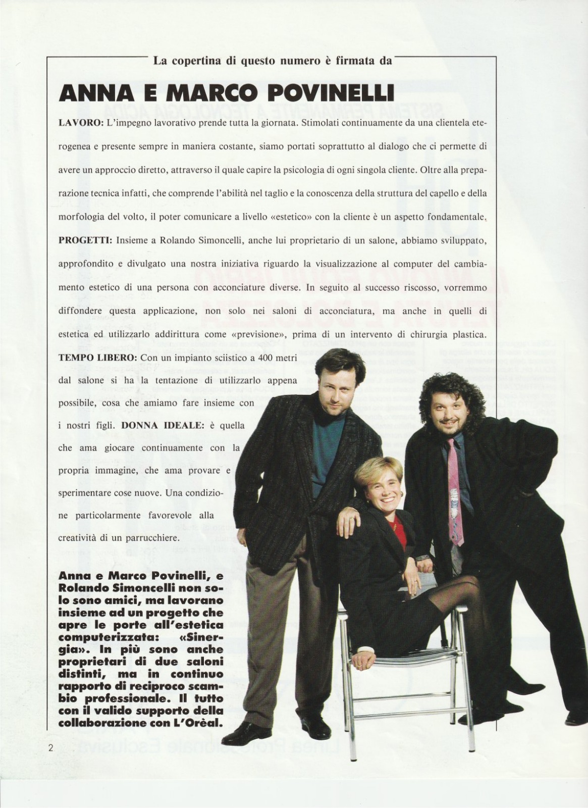 Studio — Rolando, Marco, Anna