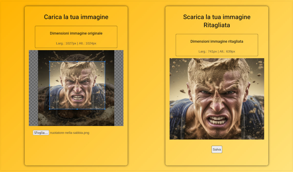 Ritaglio immagini Online Gratis